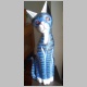 Katze lang und blau