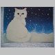 Katze im Schneegest&ouml;ber