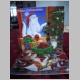 Weihnachtskarte Katzen zum Ausklappen